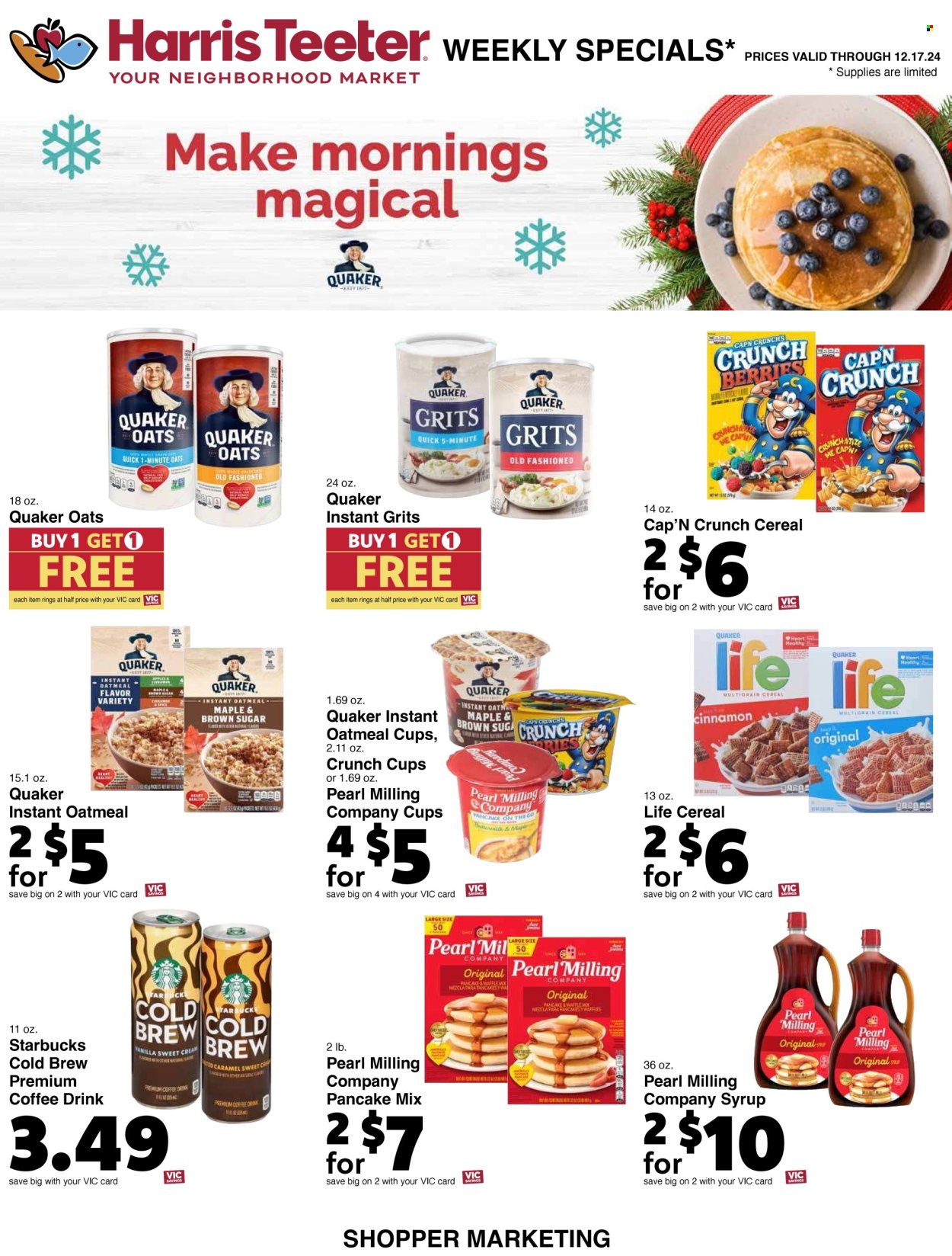 Harris Teeter ad - 12/11/2024 - 12/17/2024. Page 18