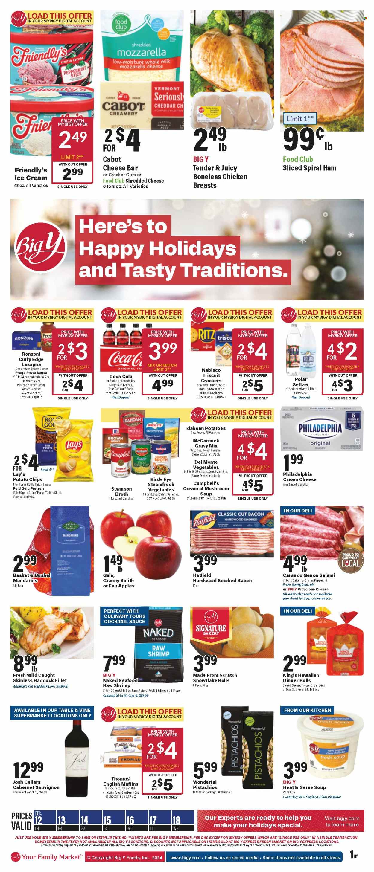 Big Y ad - 12/12/2024 - 12/18/2024. Page 1