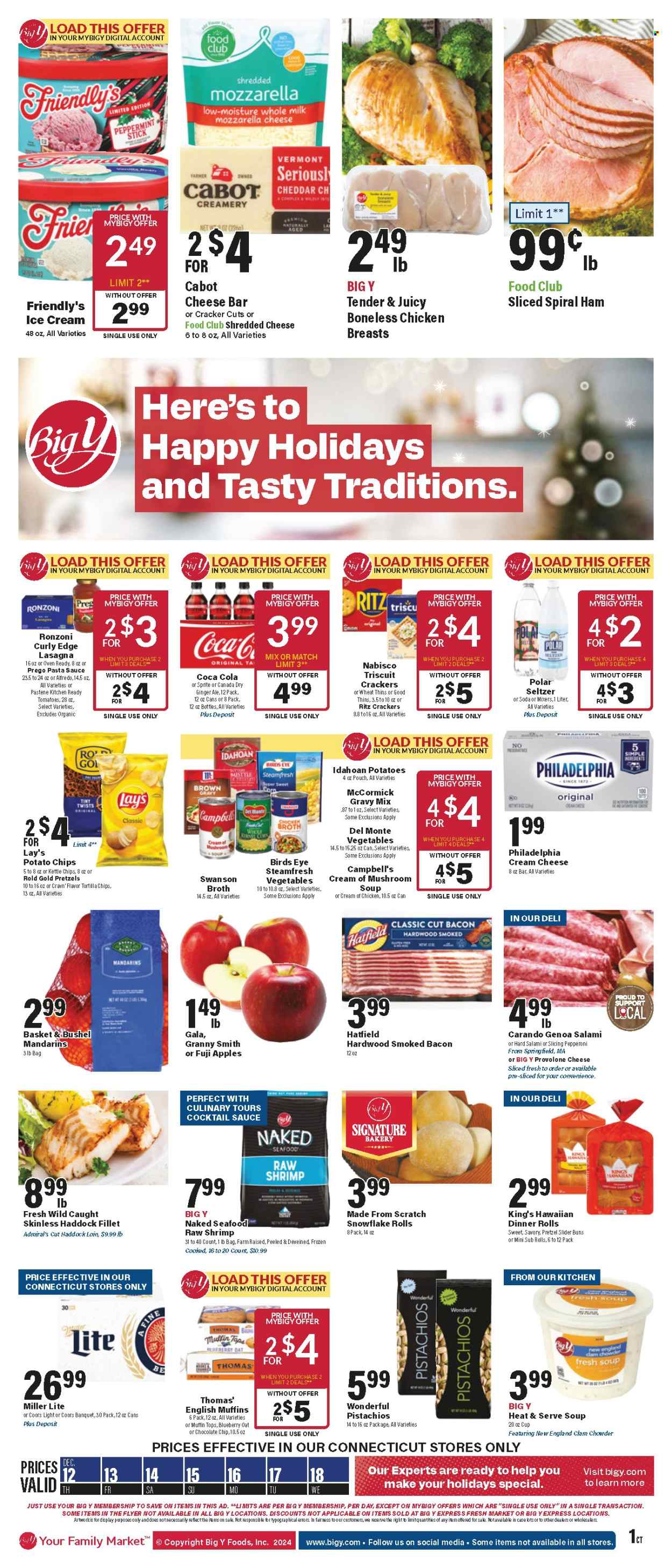Big Y ad - 12/12/2024 - 12/18/2024. Page 1