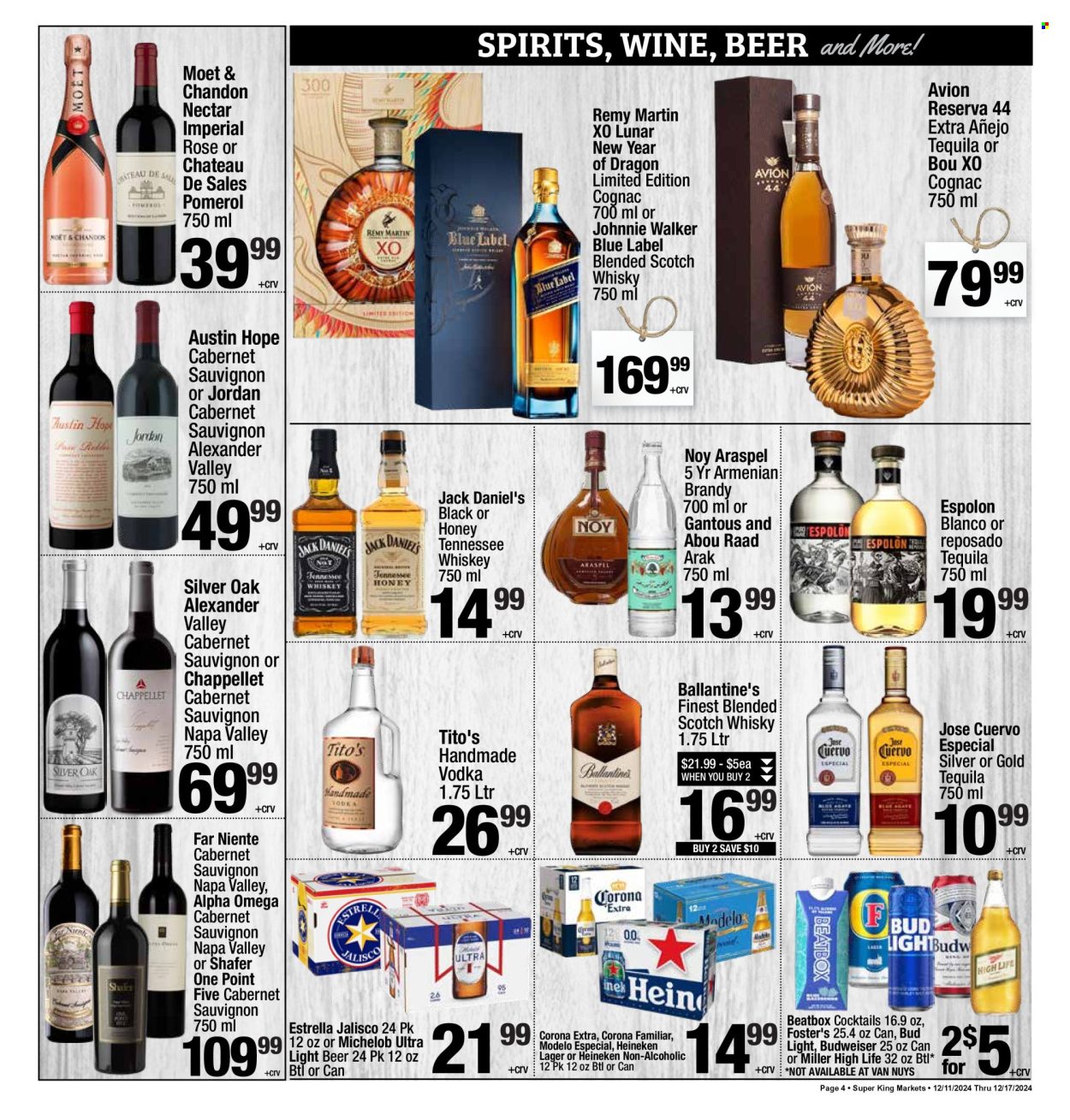 Super King Markets ad - 12/11/2024 - 12/17/2024. Page 4