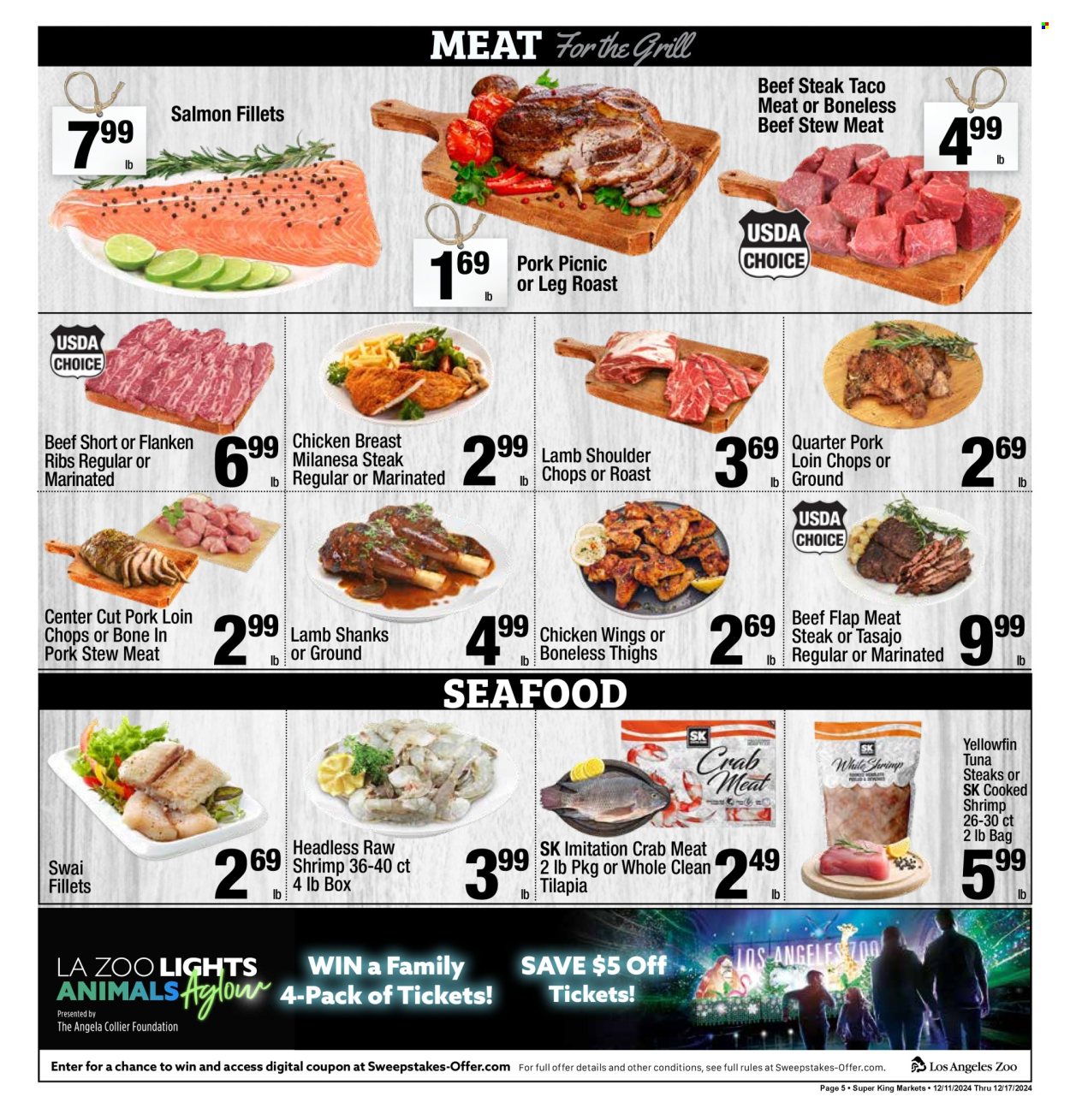 Super King Markets ad - 12/11/2024 - 12/17/2024. Page 5
