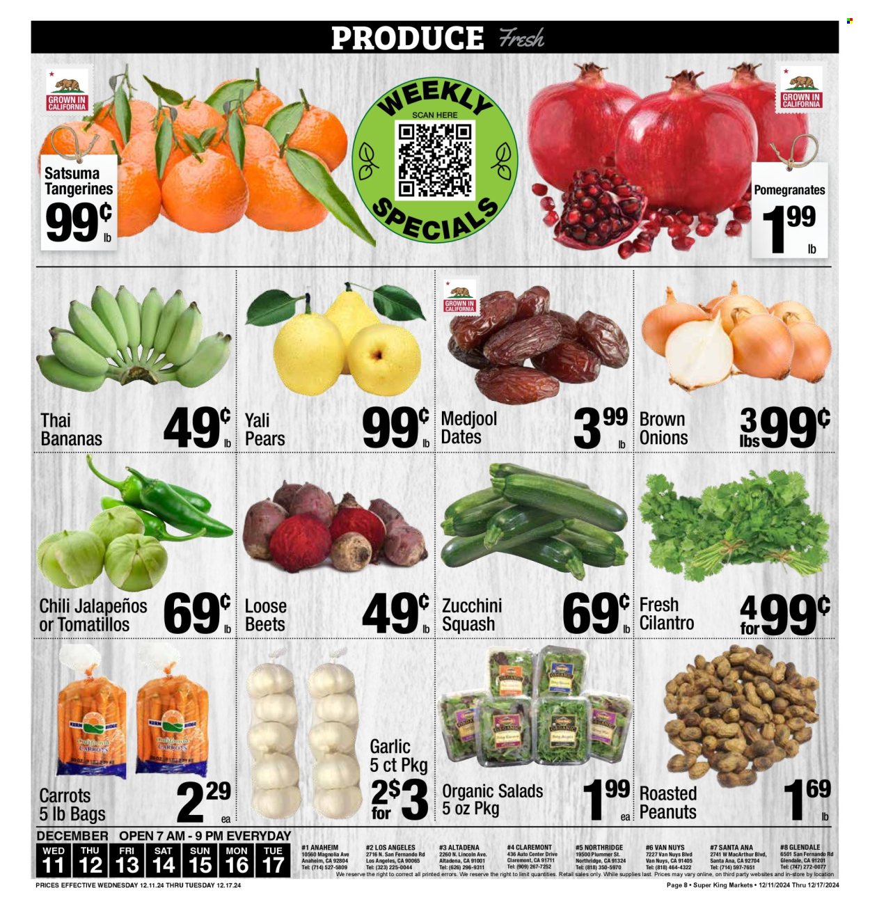Super King Markets ad - 12/11/2024 - 12/17/2024. Page 8