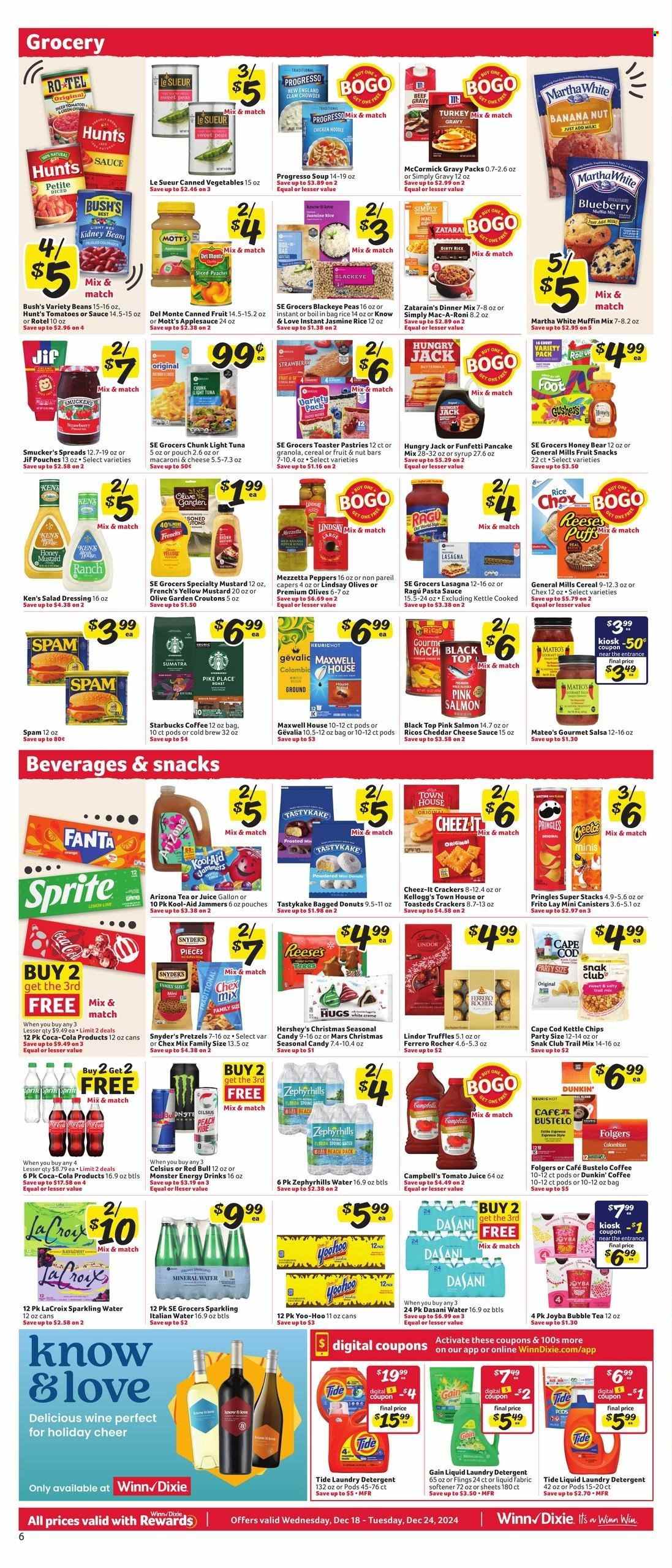 Winn Dixie ad - 12/18/2024 - 12/24/2024. Page 9