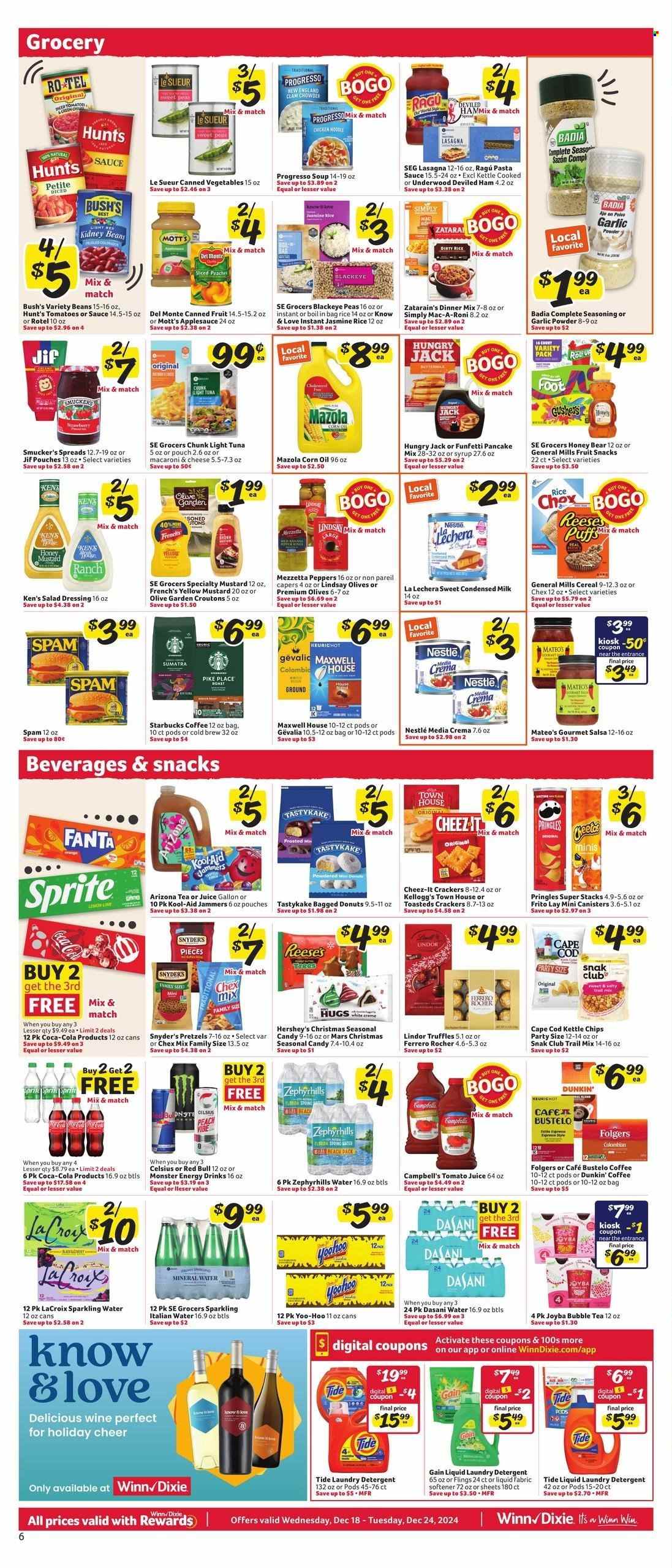 Winn Dixie ad - 12/18/2024 - 12/24/2024. Page 7