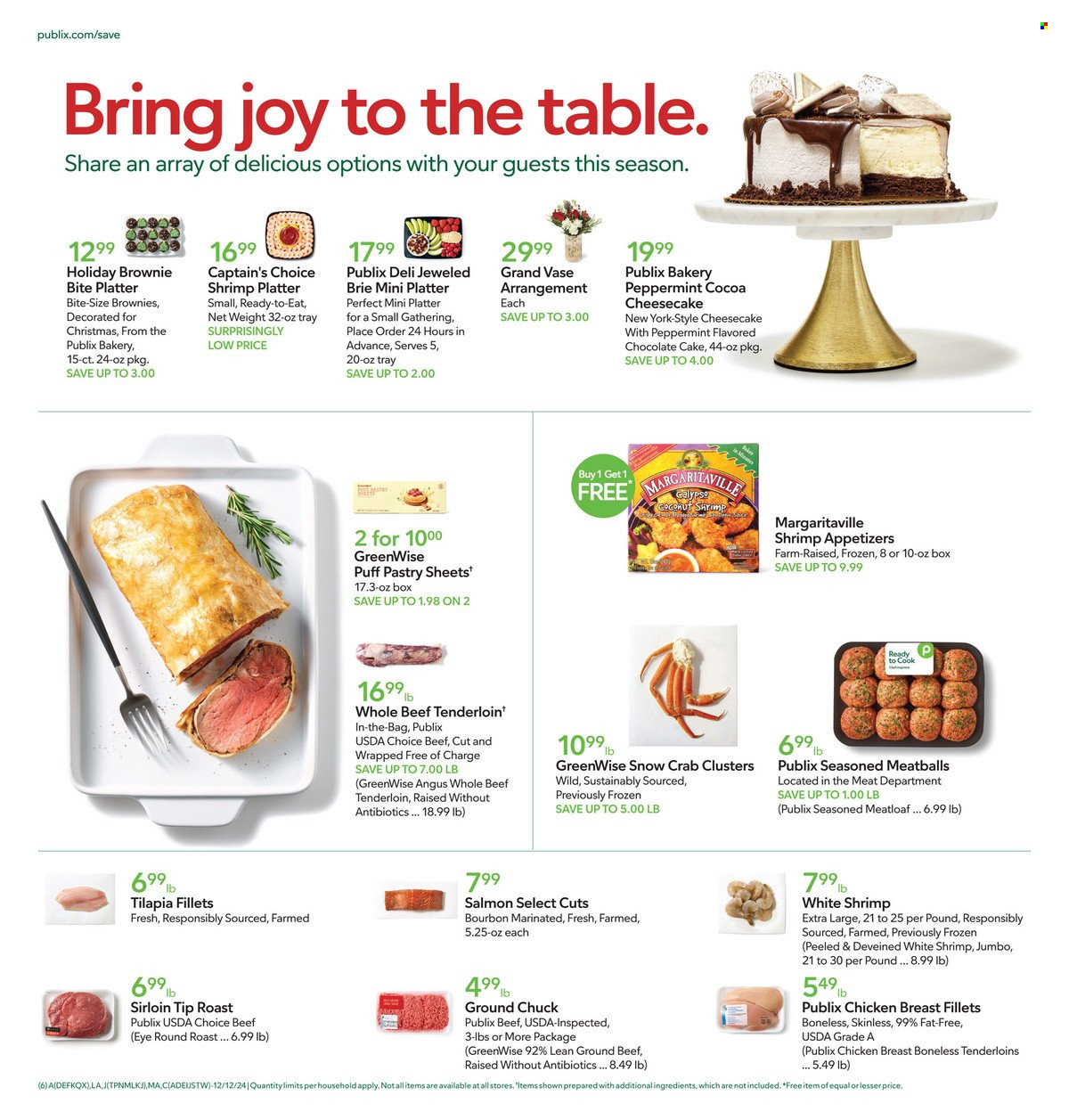Publix ad - 12/12/2024 - 12/18/2024. Page 6