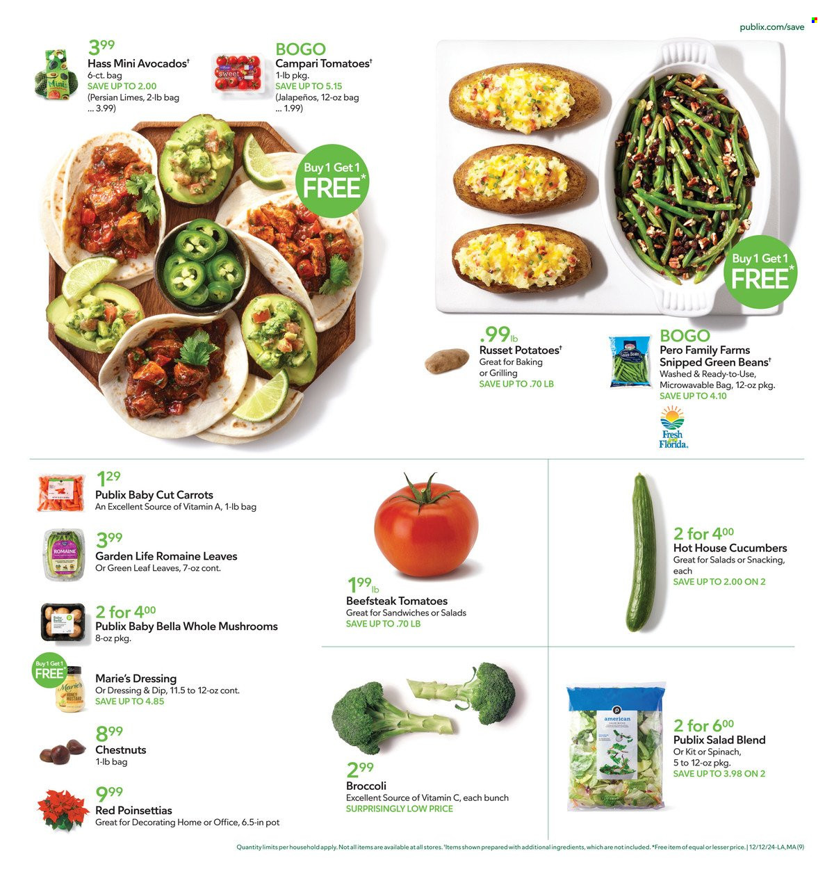 Publix ad - 12/12/2024 - 12/18/2024. Page 9