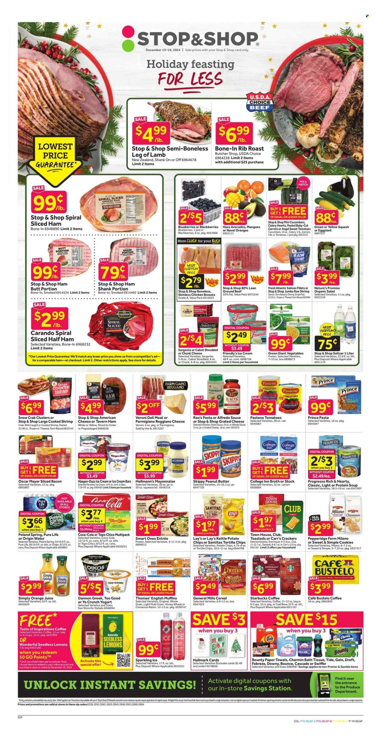 Stop & Shop ad - 12/13/2024 - 12/19/2024. Page 1