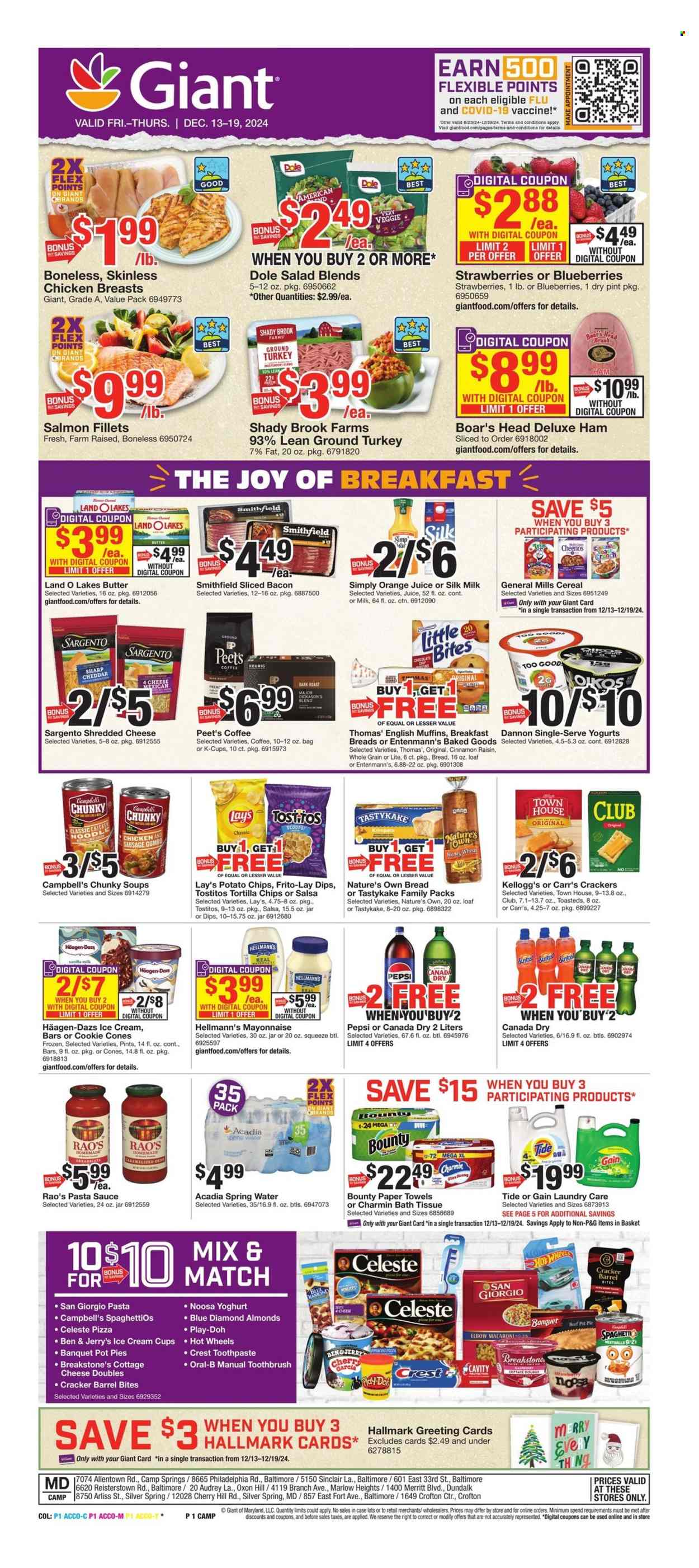 Giant Food ad - 12/13/2024 - 12/19/2024. Page 3