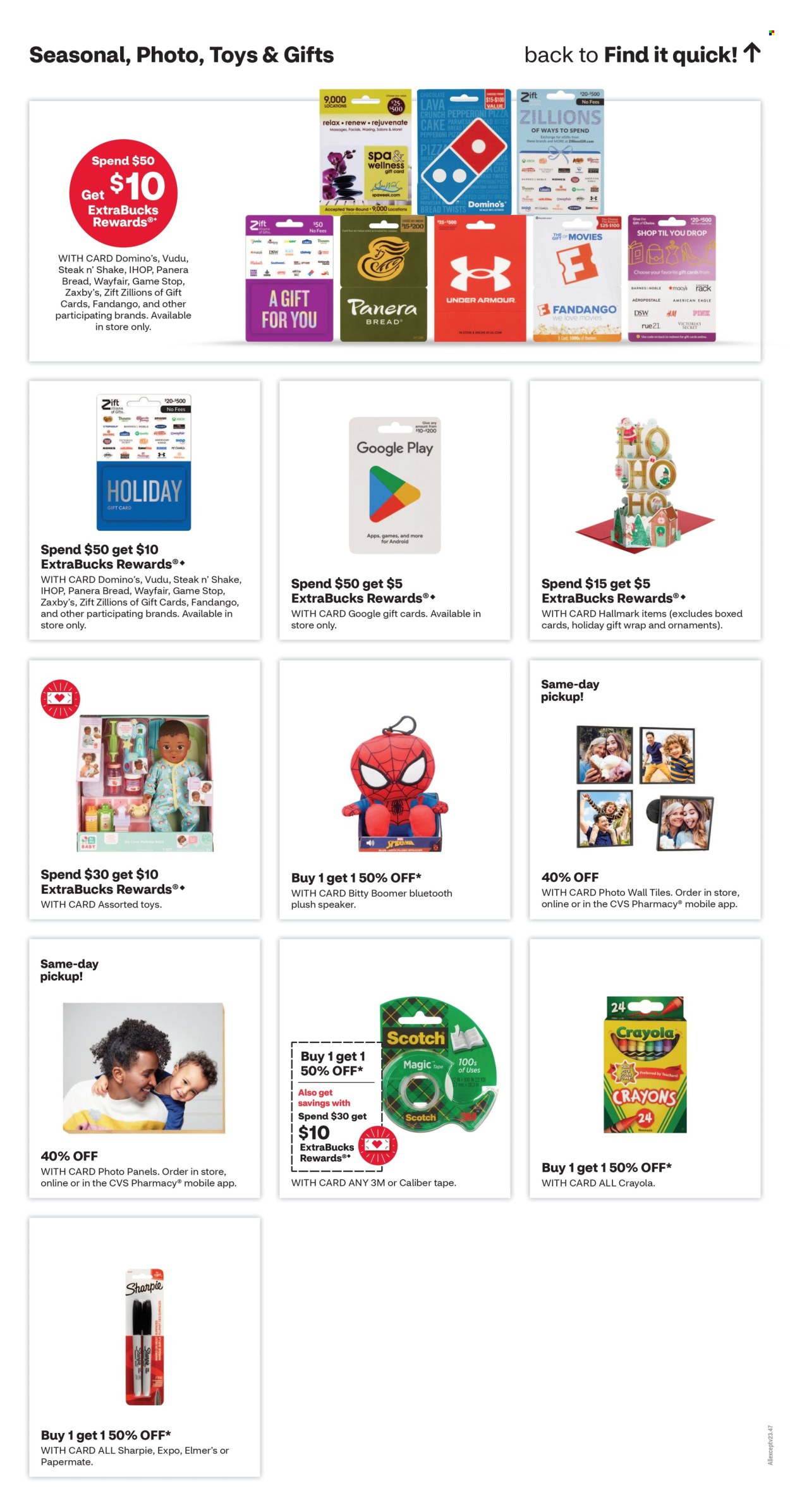 CVS Pharmacy ad - 12/15/2024 - 12/21/2024. Page 20