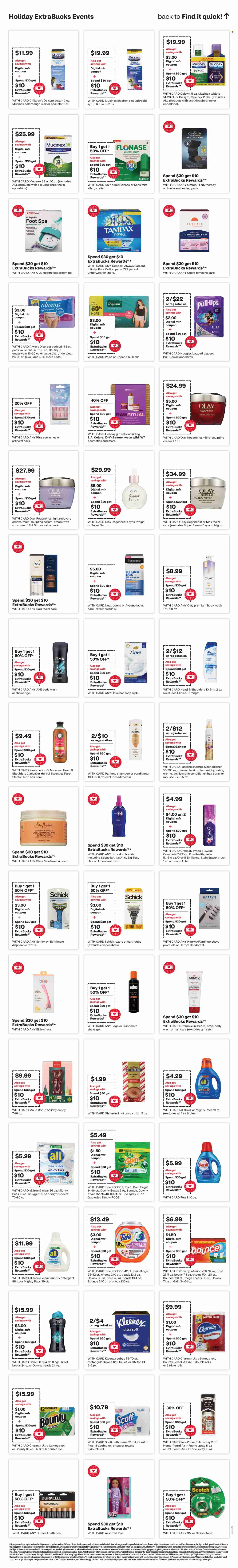 CVS Pharmacy ad - 12/15/2024 - 12/21/2024. Page 21