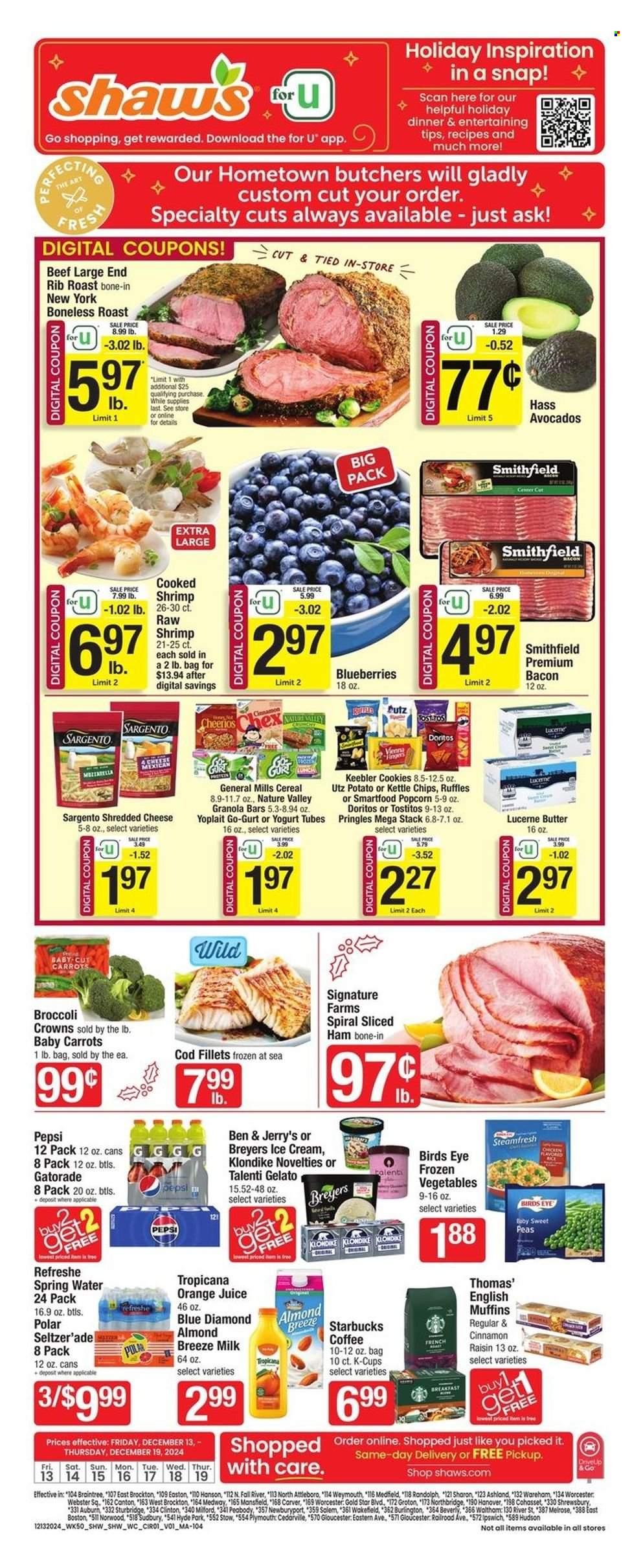 Shaw’s ad - 12/13/2024 - 12/19/2024. Page 1