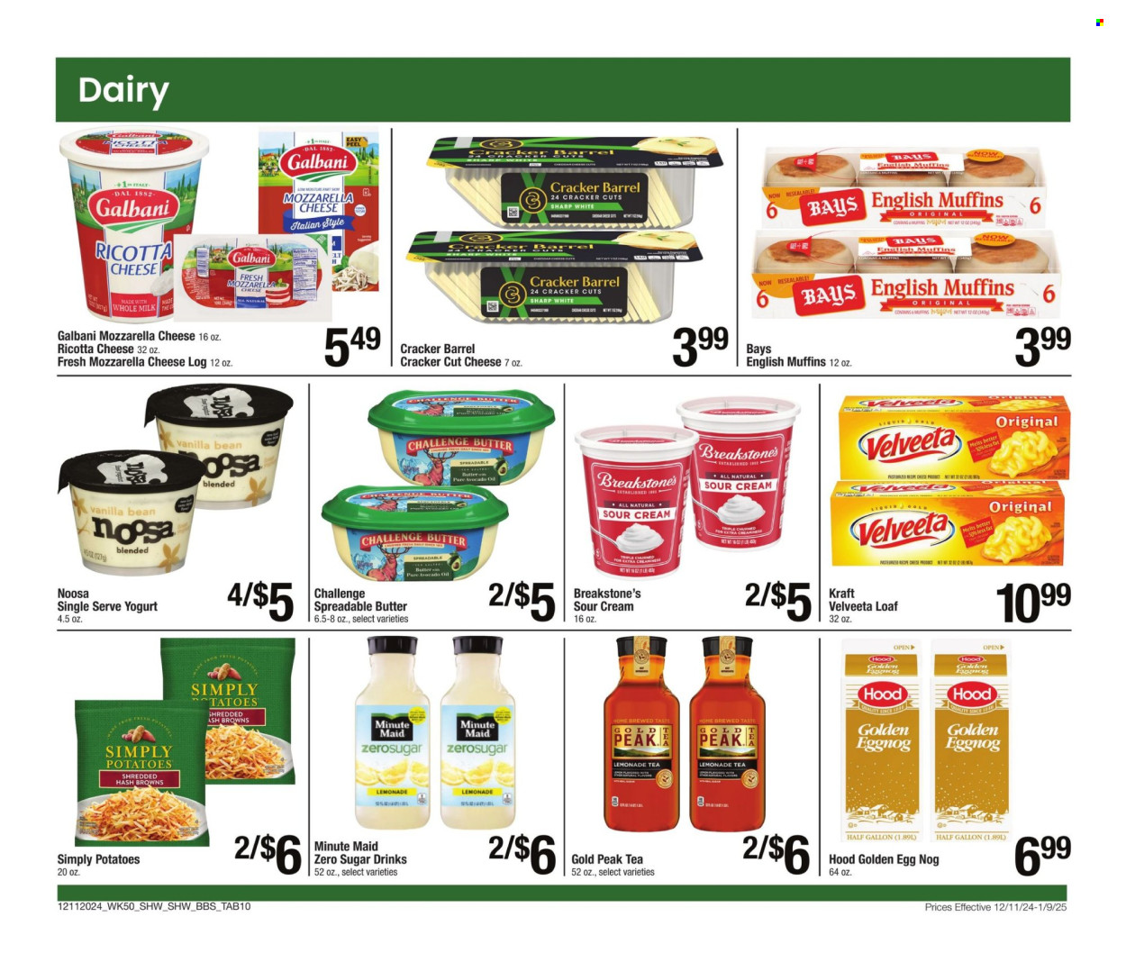 Shaw’s ad - 12/11/2024 - 01/09/2025. Page 10