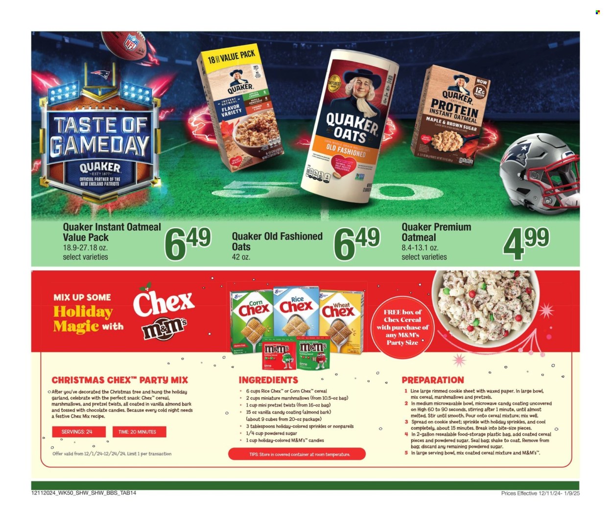 Shaw’s ad - 12/11/2024 - 01/09/2025. Page 14