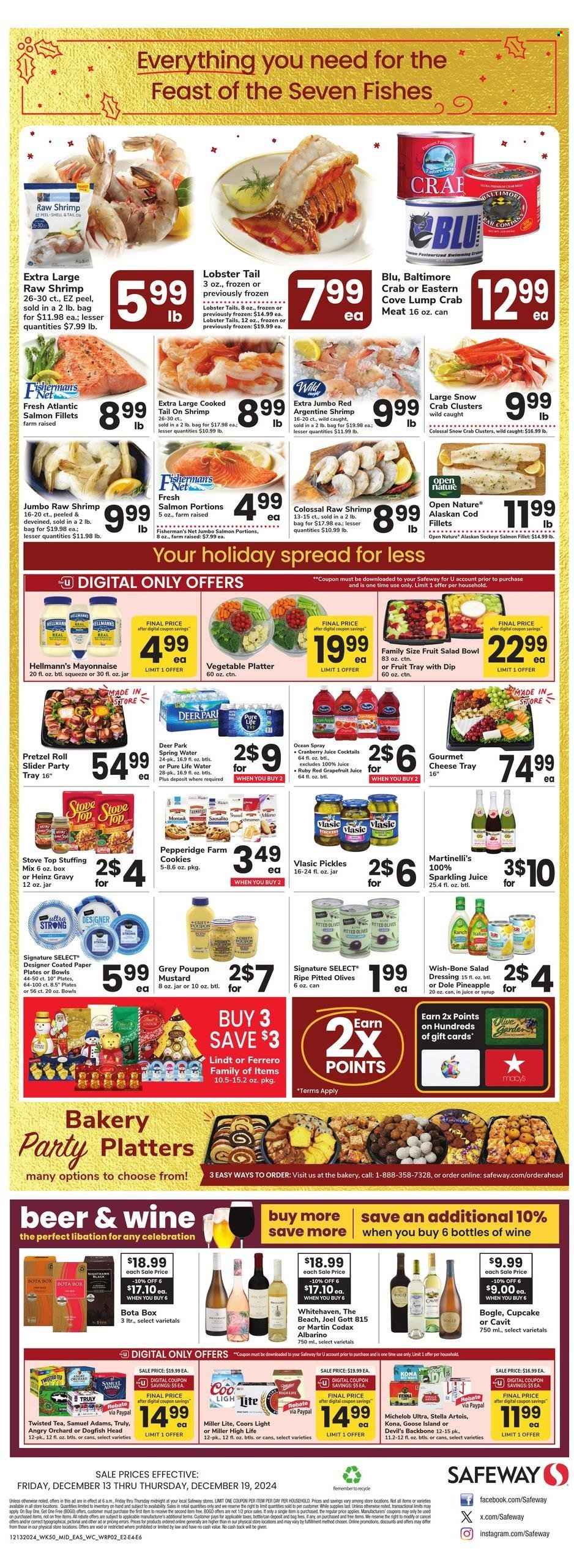 Safeway ad - 12/13/2024 - 12/19/2024. Page 2