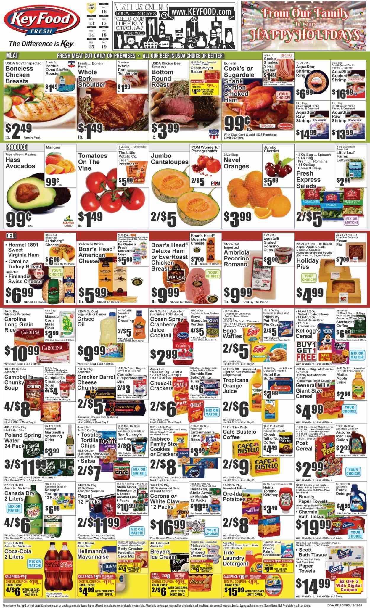 Key Food ad - 12/13/2024 - 12/19/2024. Page 1