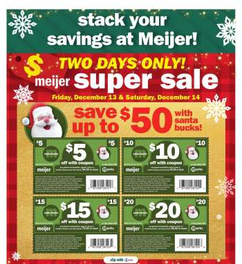 Meijer Flyer - 12/13/2024 - 12/14/2024.