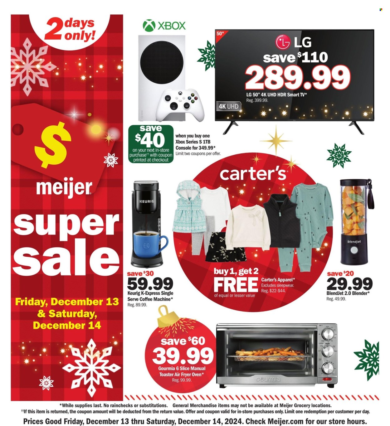 Meijer ad - 12/13/2024 - 12/14/2024. Page 2