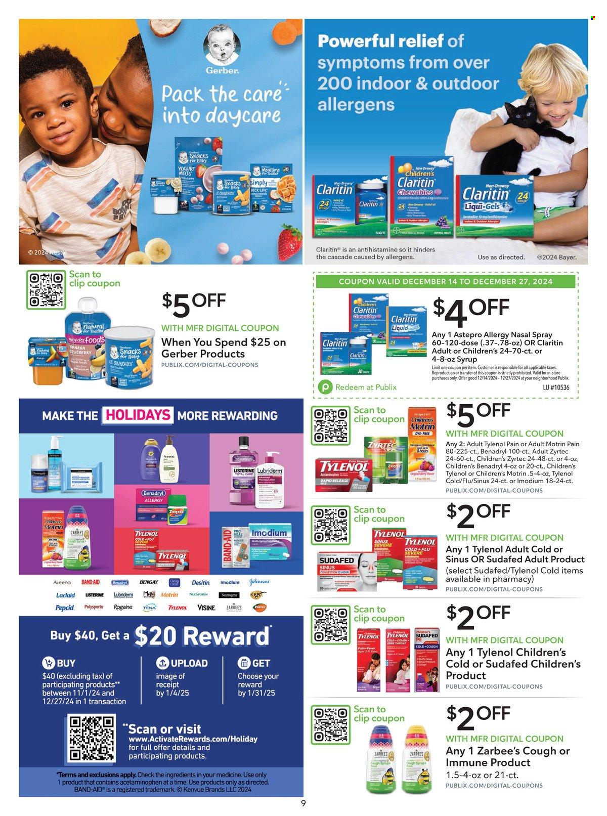 Publix ad - 12/14/2024 - 12/27/2024. Page 9