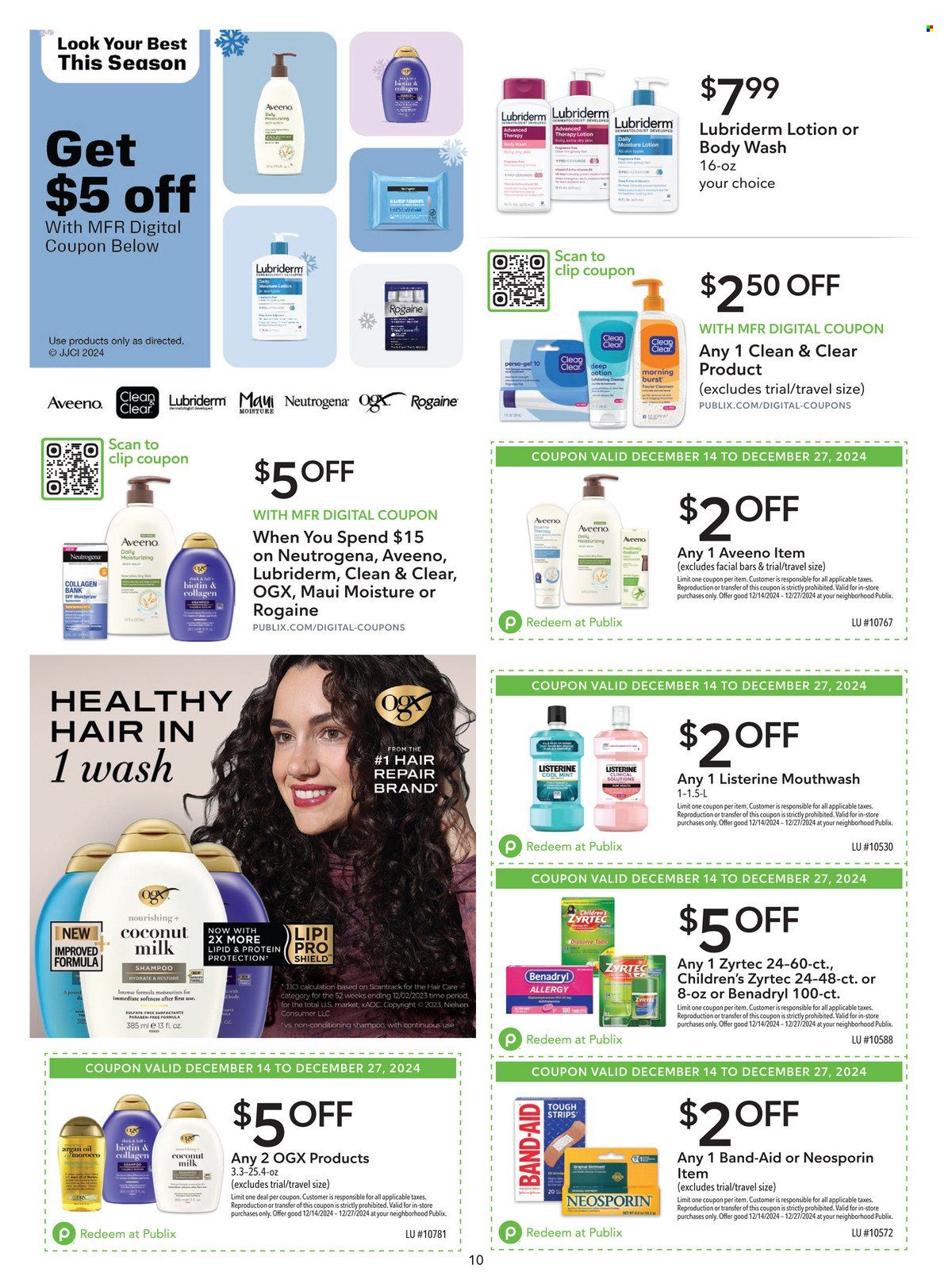 Publix ad - 12/14/2024 - 12/27/2024. Page 10