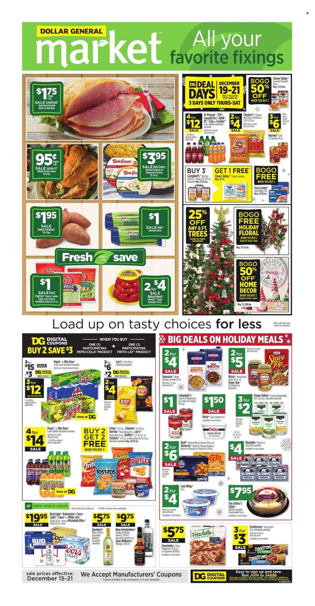 Dollar General ad - 12/15/2024 - 12/21/2024. Page 1
