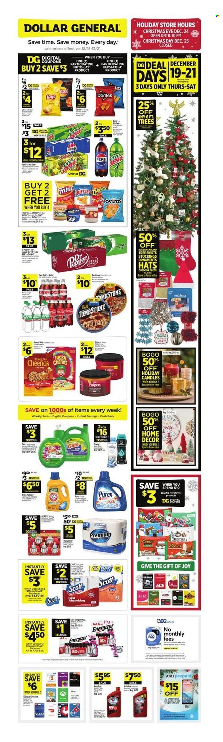 Dollar General ad - 12/15/2024 - 12/21/2024. Page 1