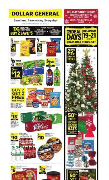 Dollar General Flyer - 12/15/2024 - 12/21/2024.