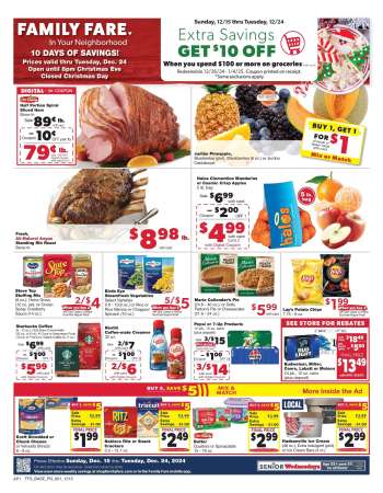Family Fare Flyer - 12/15/2024 - 12/24/2024.