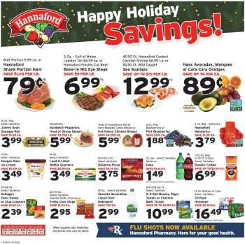 Hannaford Flyer - 12/15/2024 - 12/21/2024.
