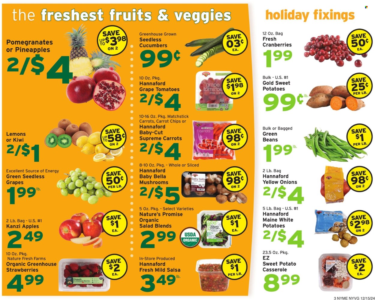 Hannaford ad - 12/15/2024 - 12/21/2024. Page 5