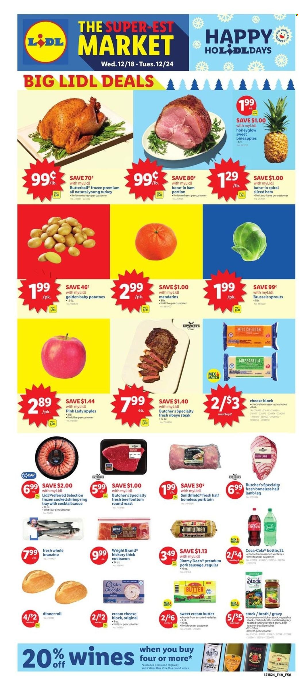 Lidl ad - 12/18/2024 - 12/24/2024. Page 1