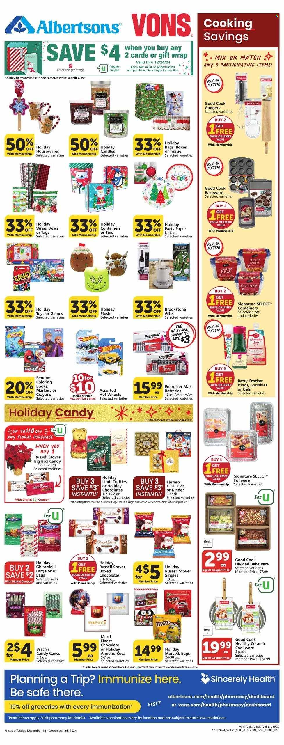 Albertsons ad - 12/18/2024 - 12/25/2024. Page 4
