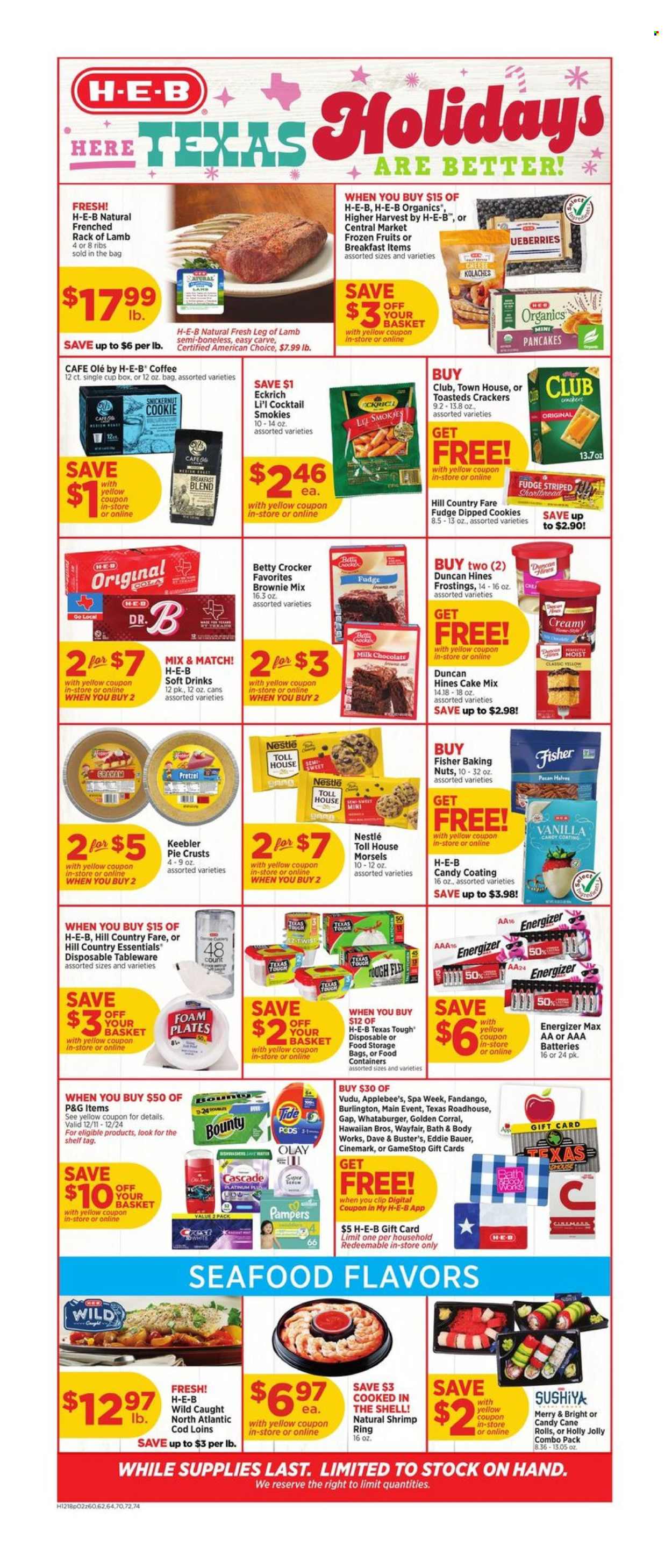 H-E-B ad - 12/18/2024 - 12/24/2024. Page 2