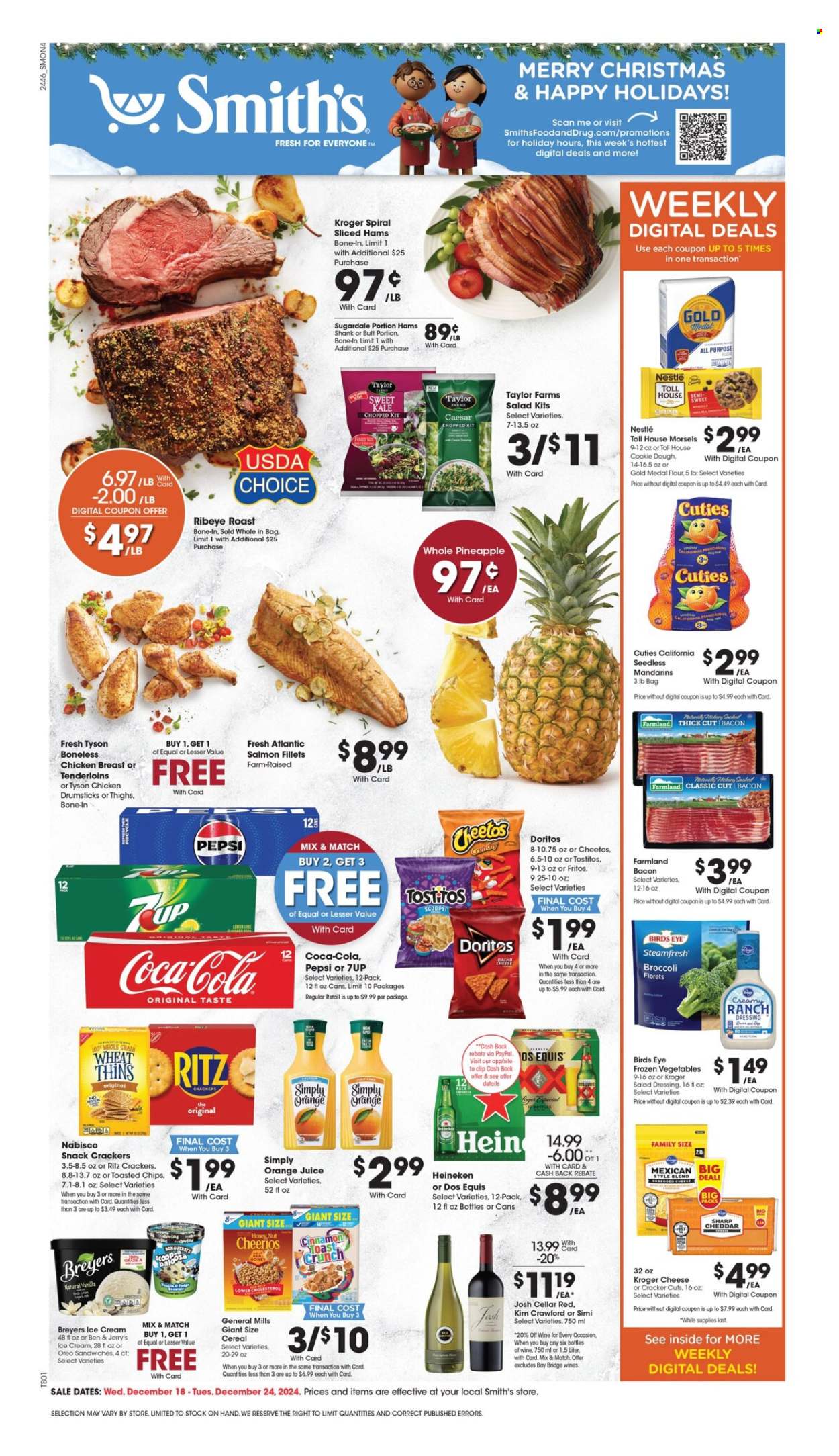 Smith's ad - 12/18/2024 - 12/24/2024. Page 1