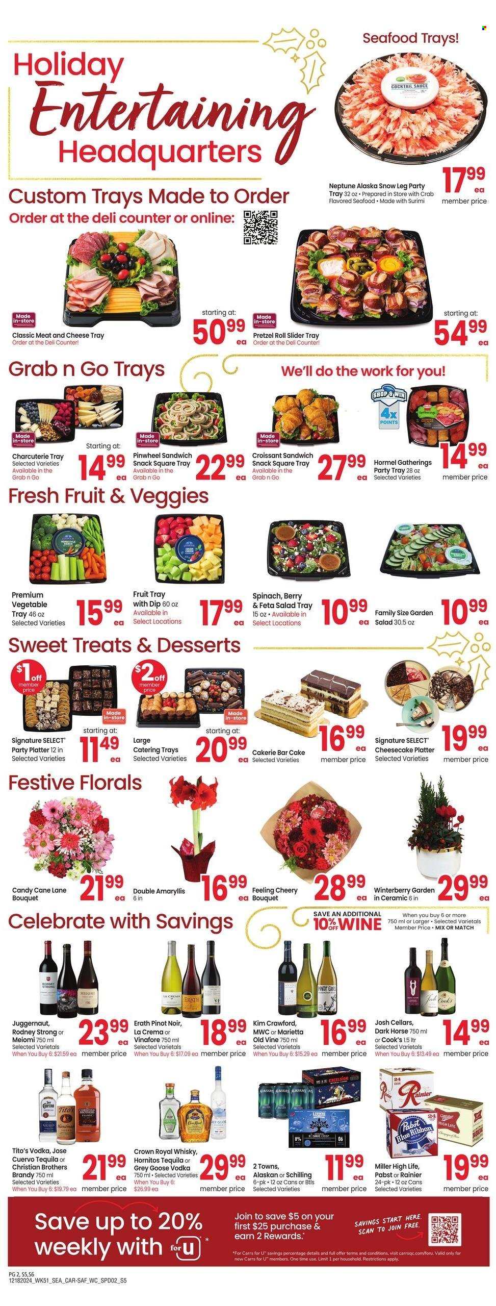 Safeway ad - 12/18/2024 - 12/24/2024. Page 2