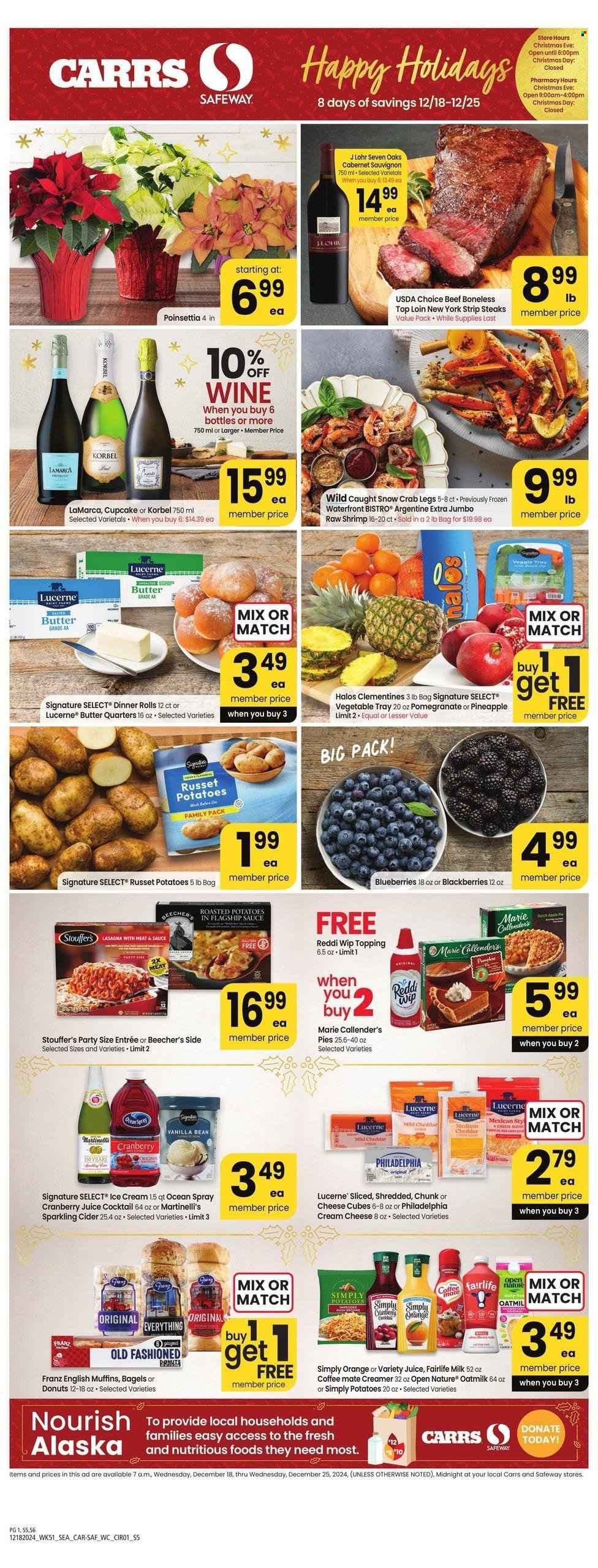 Safeway ad - 12/18/2024 - 12/24/2024. Page 3