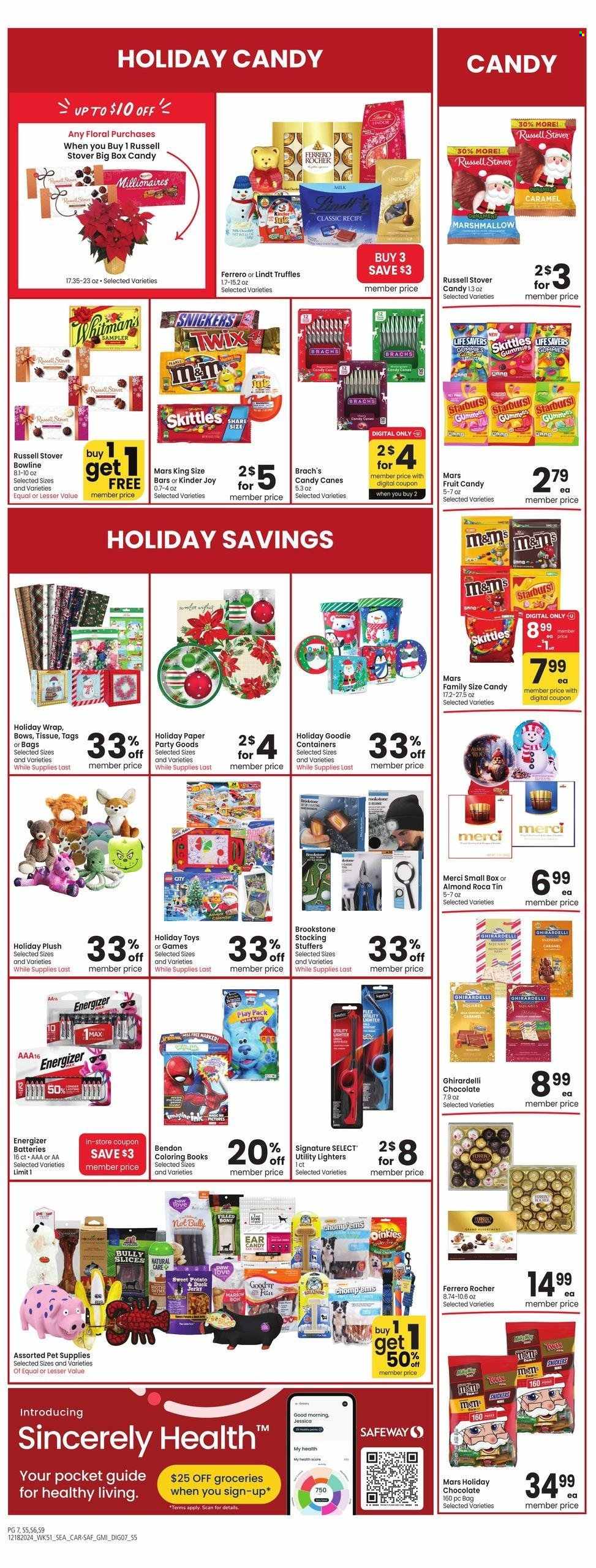 Safeway ad - 12/18/2024 - 12/24/2024. Page 8