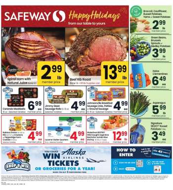 Safeway Flyer - 12/18/2024 - 12/24/2024.