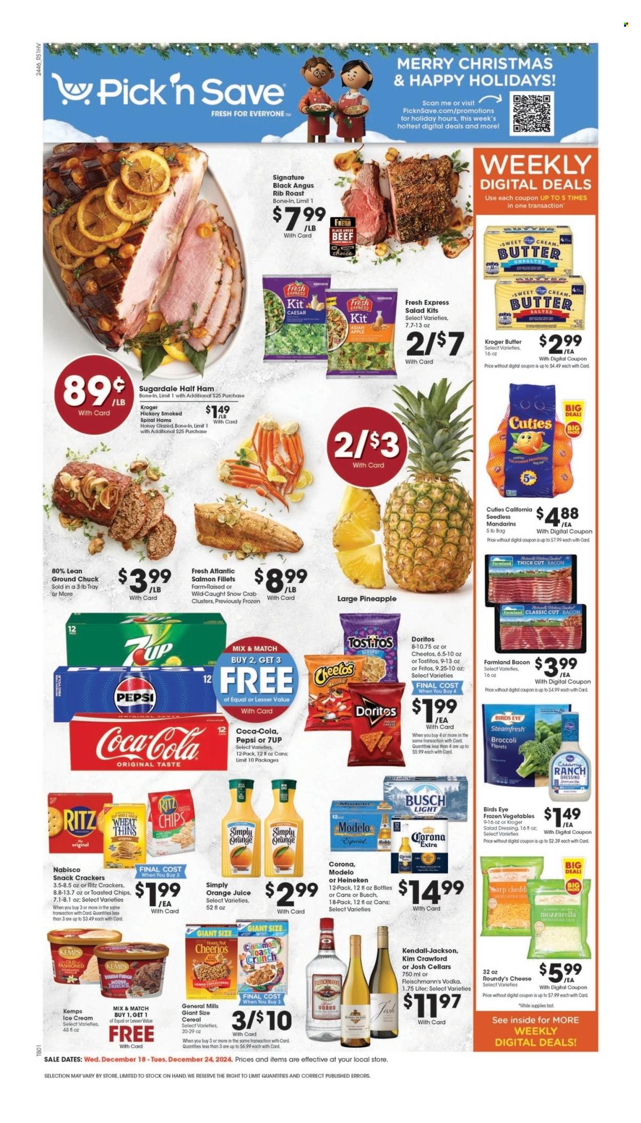 Pick ‘n Save ad - 12/18/2024 - 12/24/2024. Page 1