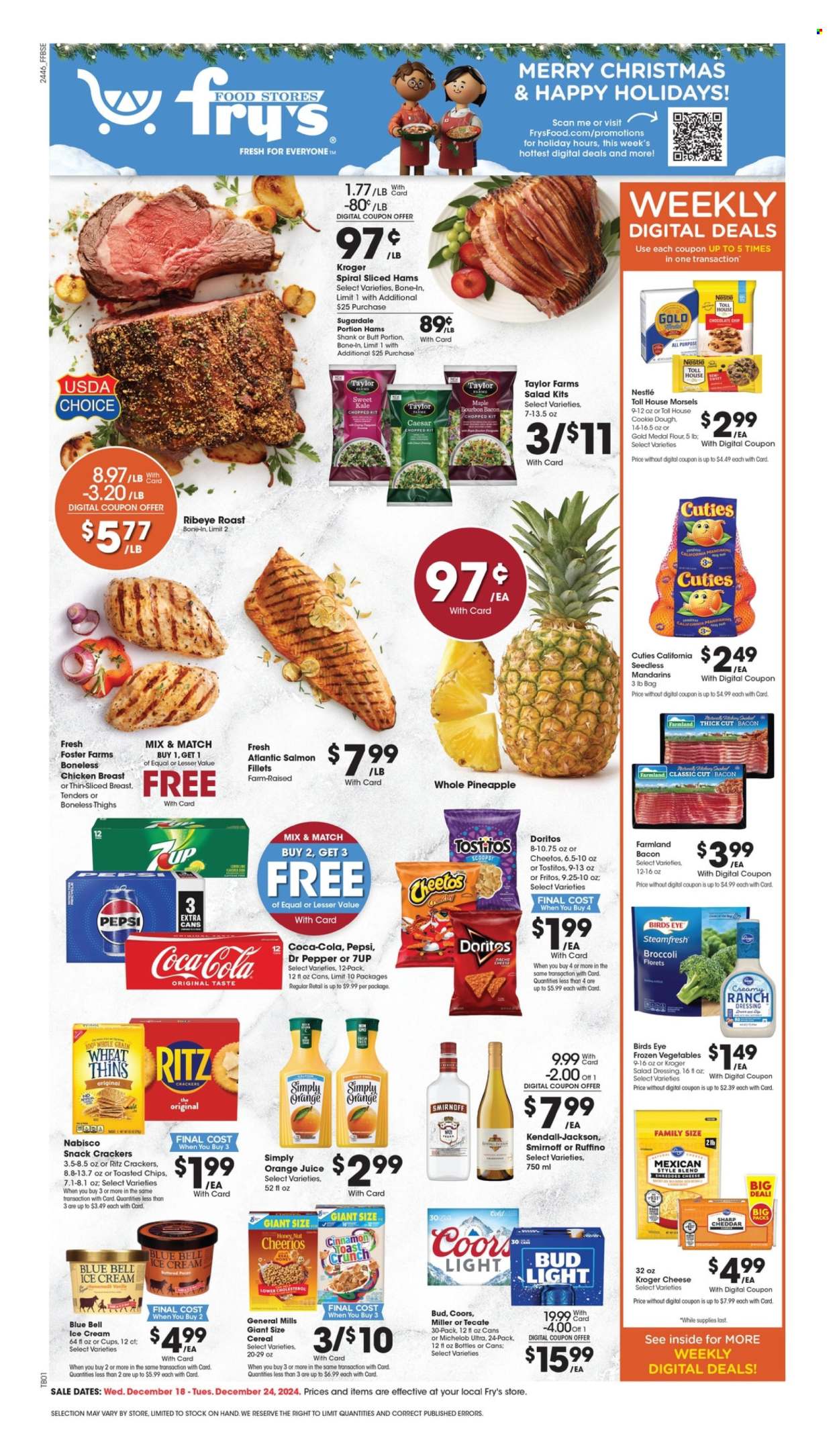 Fry’s ad - 12/18/2024 - 12/24/2024. Page 1