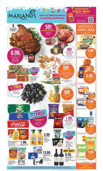 Mariano’s Flyer - 12/18/2024 - 12/24/2024.