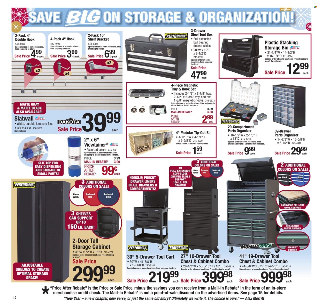Menards ad - 12/19/2024 - 12/31/2024. Page 16
