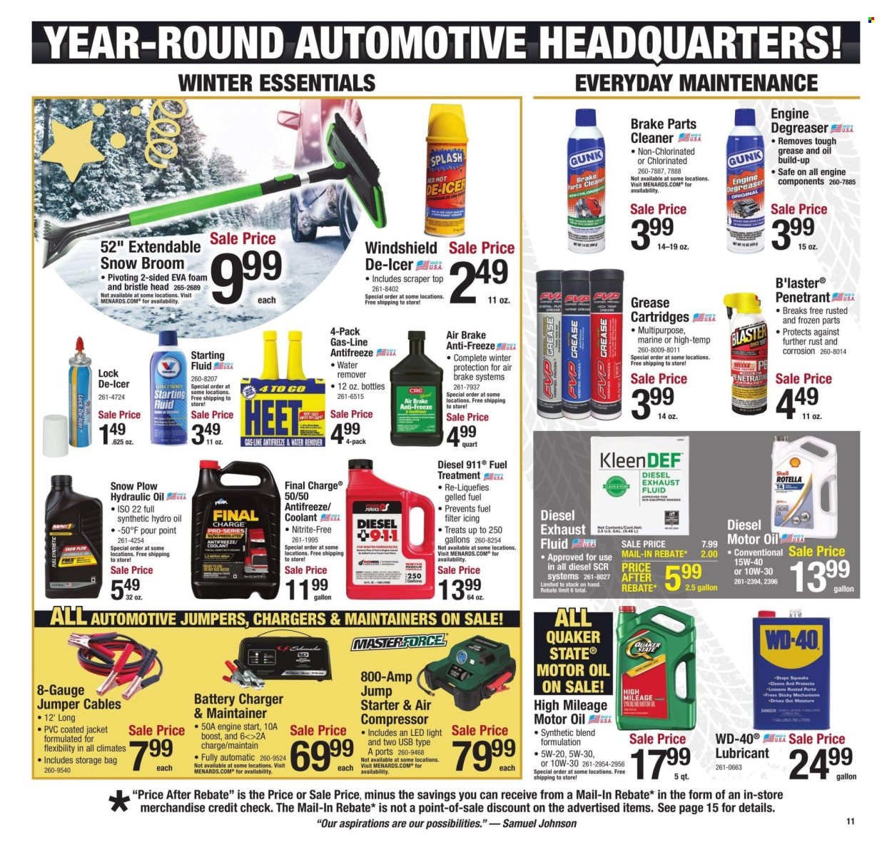 Menards ad - 12/19/2024 - 12/31/2024. Page 17