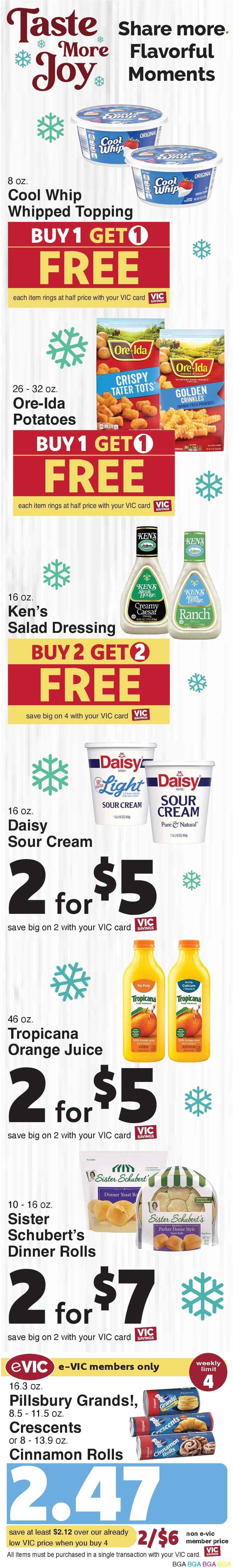 Harris Teeter ad - 12/18/2024 - 12/24/2024. Page 3