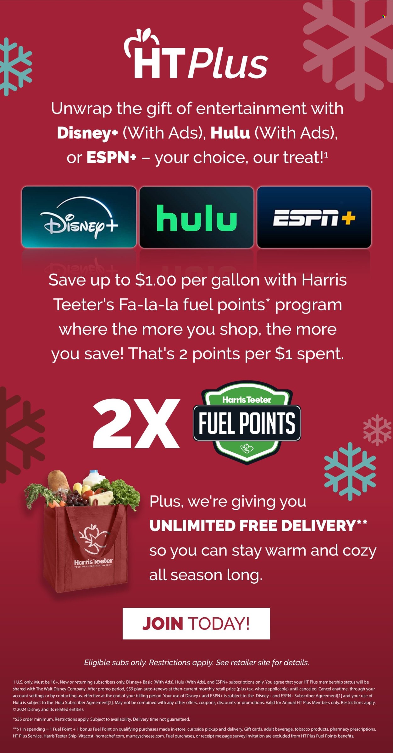 Harris Teeter ad - 12/18/2024 - 12/24/2024. Page 14