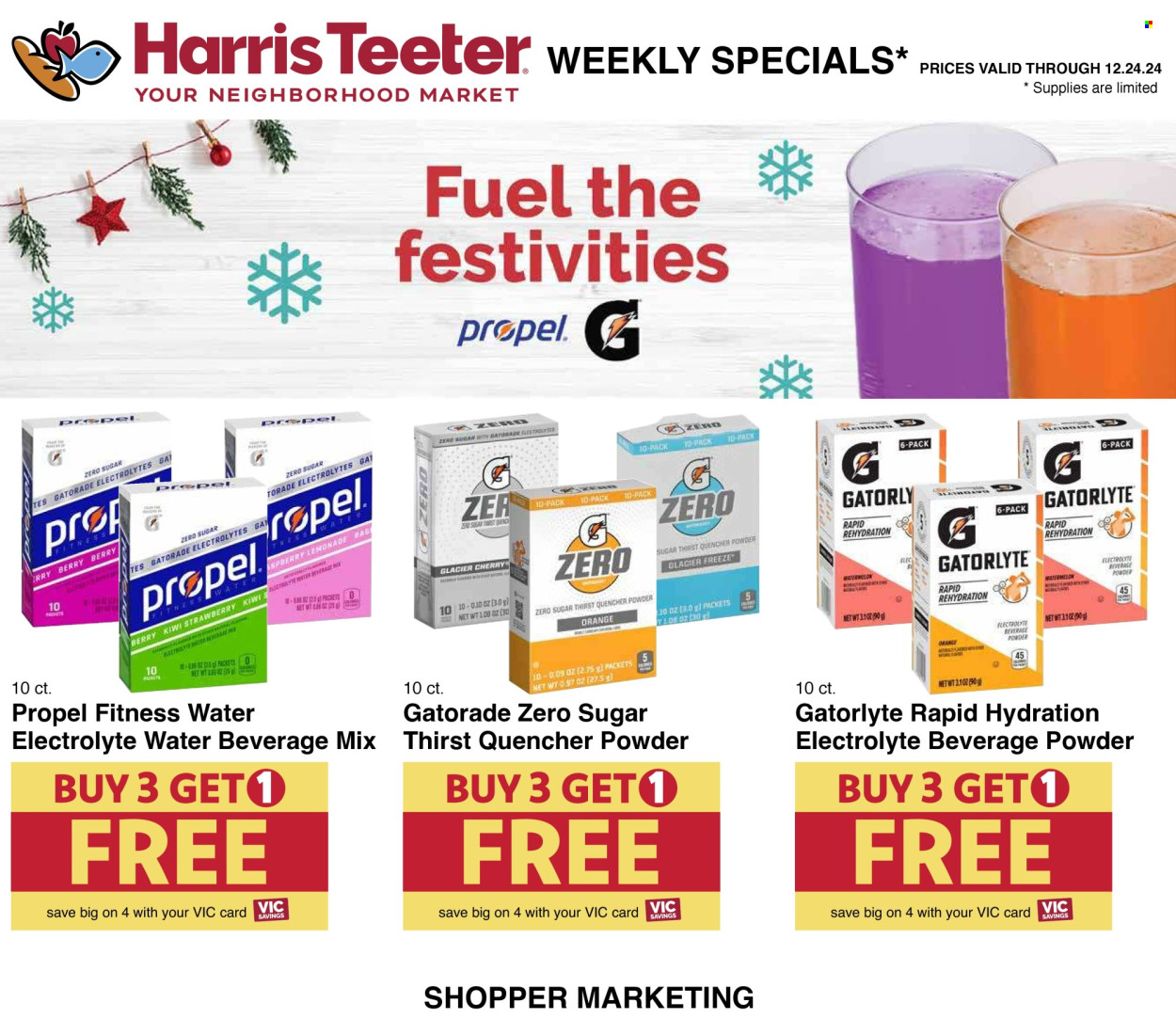 Harris Teeter ad - 12/18/2024 - 12/24/2024. Page 15