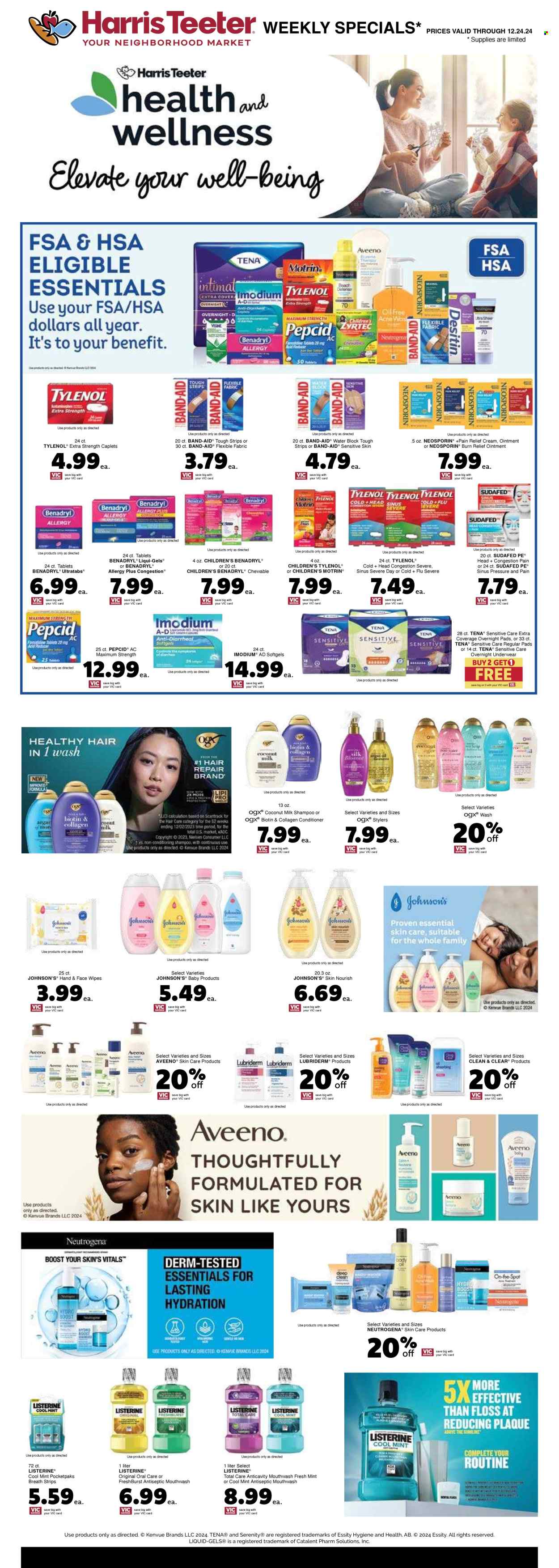 Harris Teeter ad - 12/18/2024 - 12/24/2024. Page 16