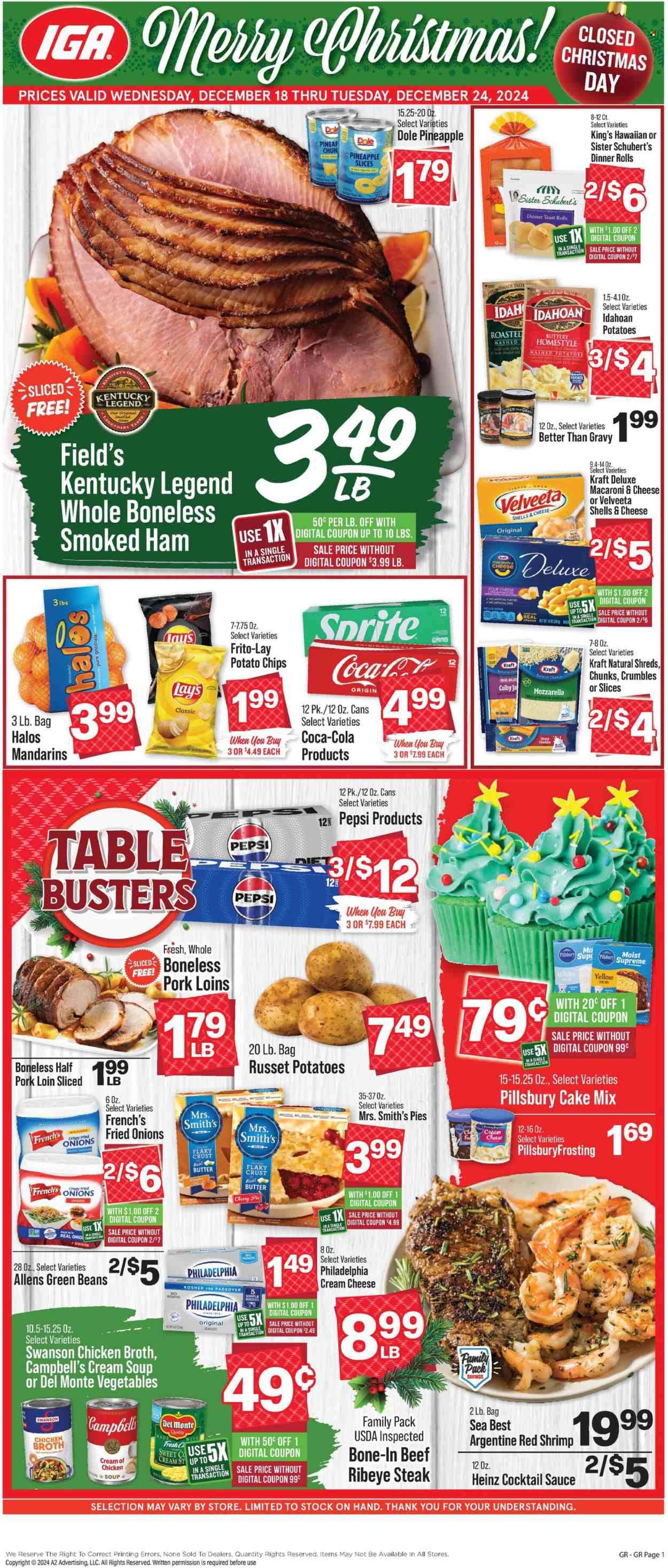 IGA ad - 12/18/2024 - 12/24/2024. Page 1