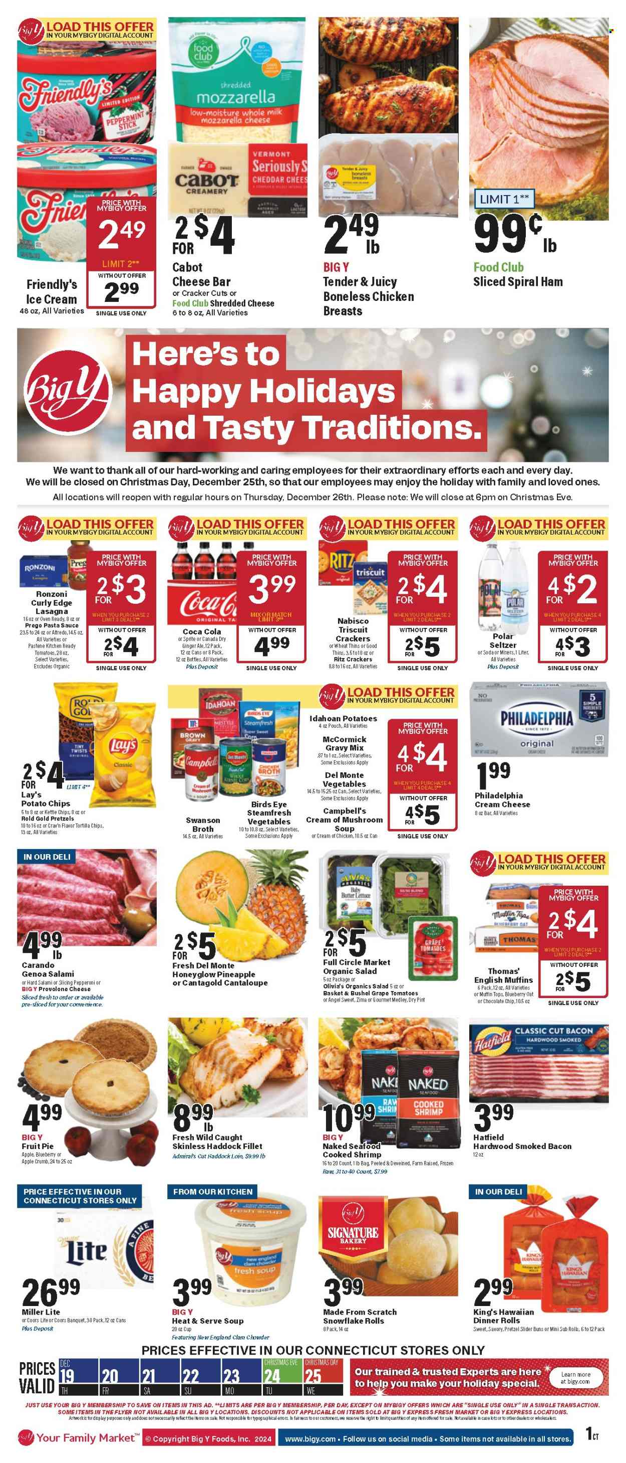 Big Y ad - 12/19/2024 - 12/25/2024. Page 1