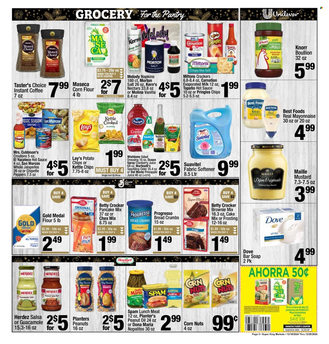 Super King Markets ad - 12/18/2024 - 12/25/2024. Page 3