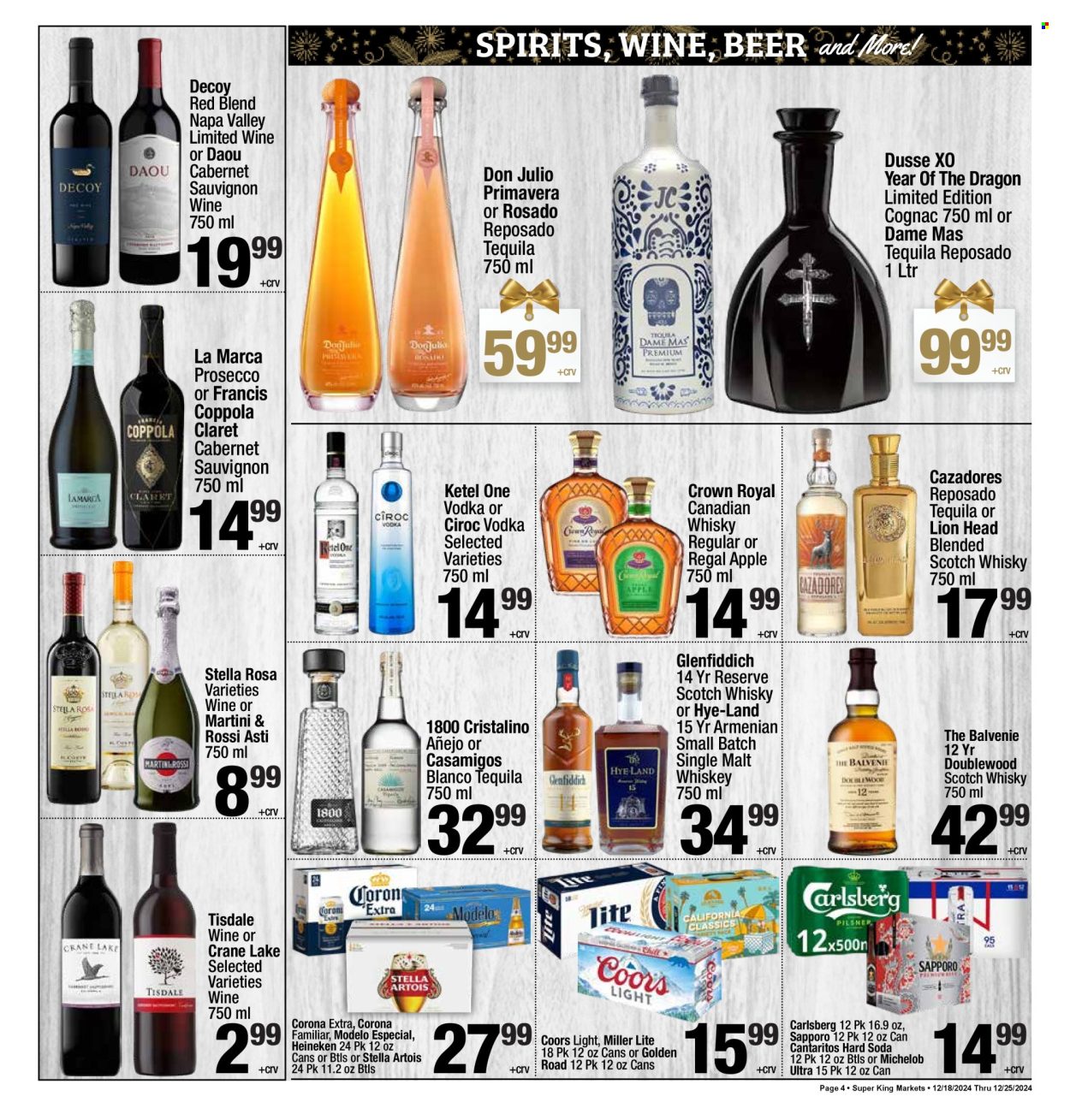 Super King Markets ad - 12/18/2024 - 12/25/2024. Page 4